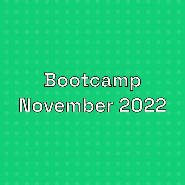 UX BOOTCAMP – November