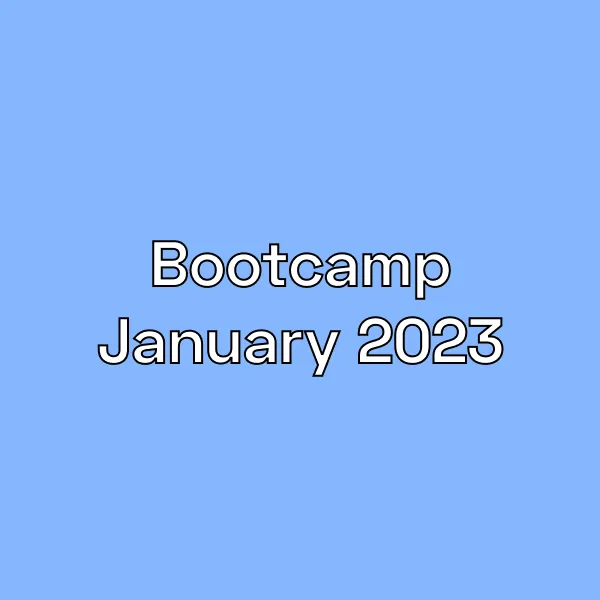 UX BOOTCAMP Janvier 2023
